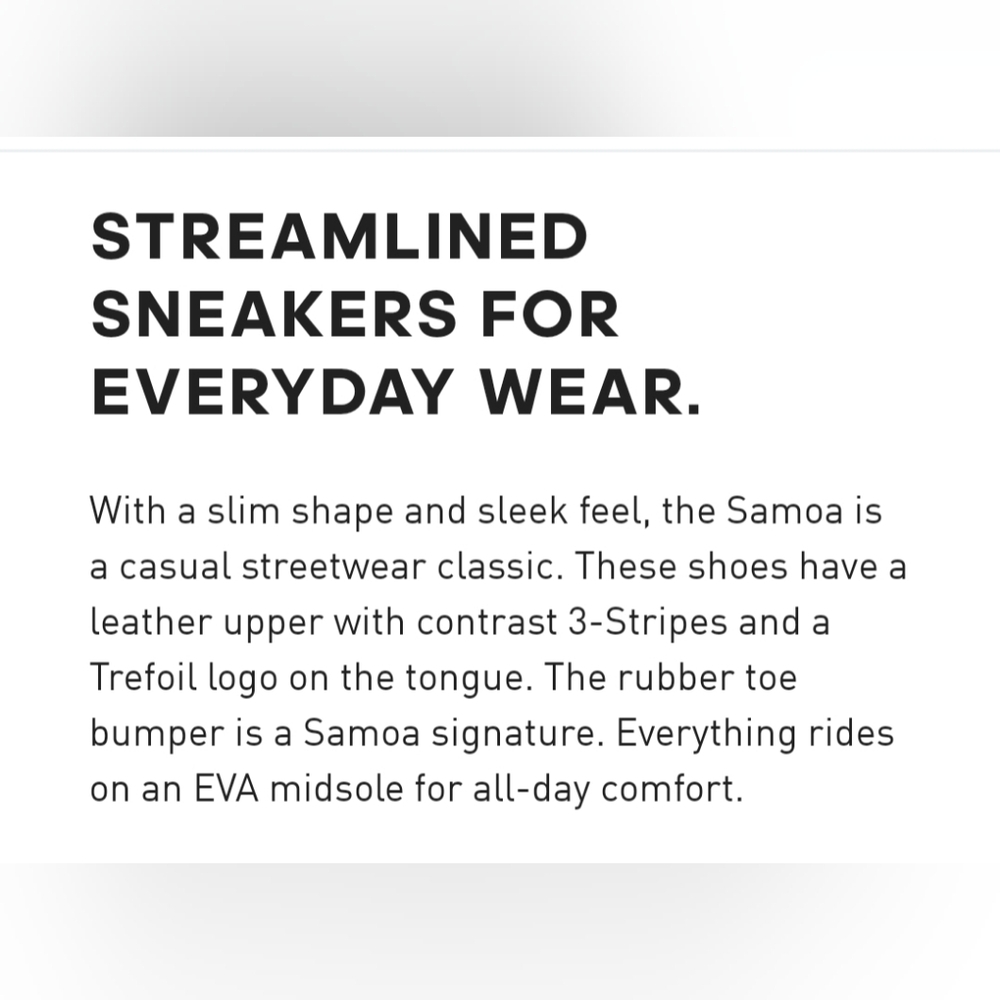 Adidas- SAMOA